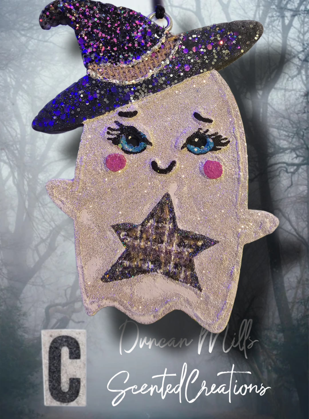 Witchy Ghost |Choose Style| Made to order | Fall