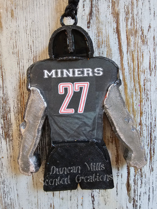 Made to Order LVC Miners Football  Freshie