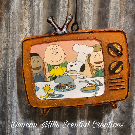 Charlie Brown Thanksgiving  Tv Freshie | Made to order