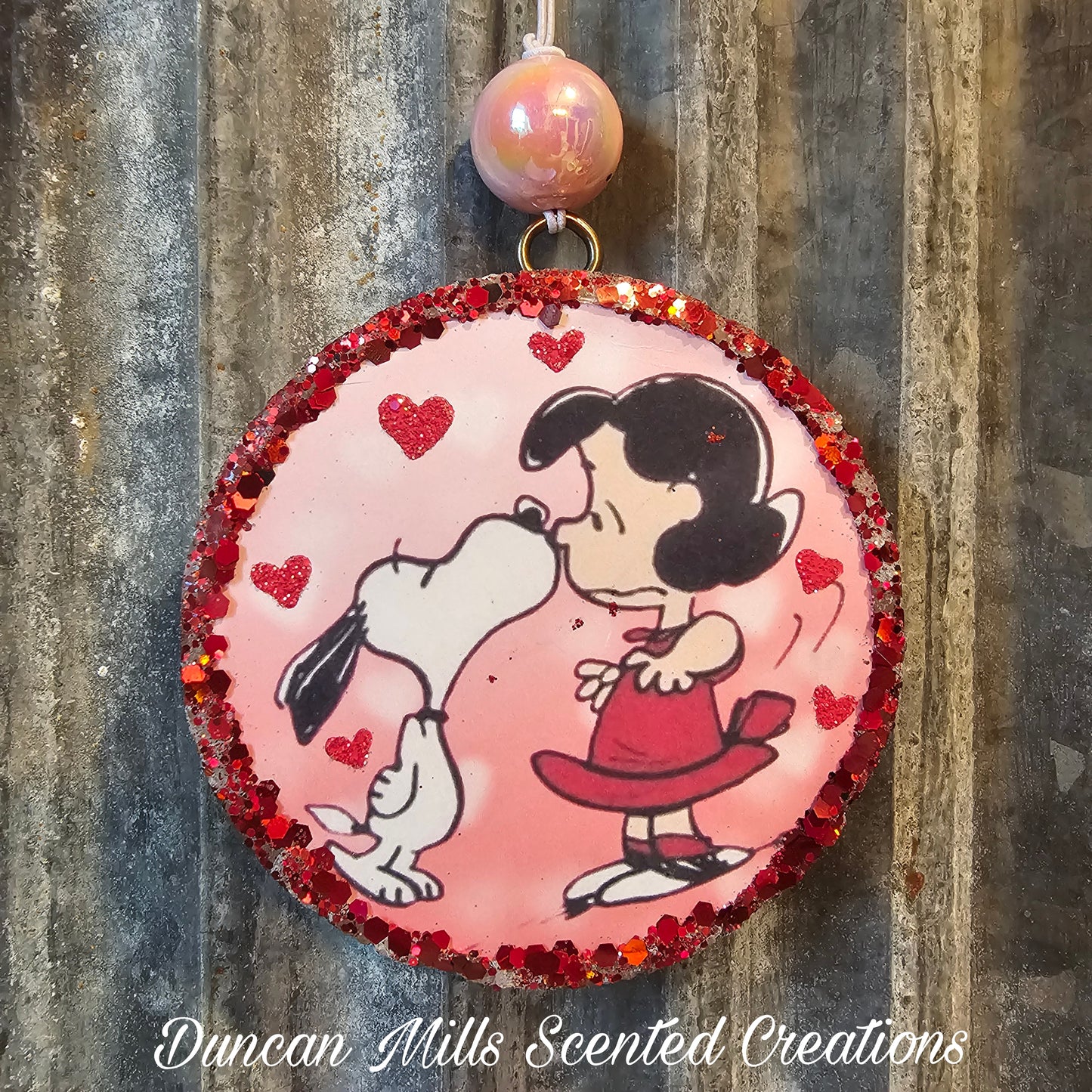 Snoopy Valentines inspired Freshie | Made to order