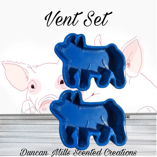 Gilt Show  pig vent set | Pig vent freshies | Made to order