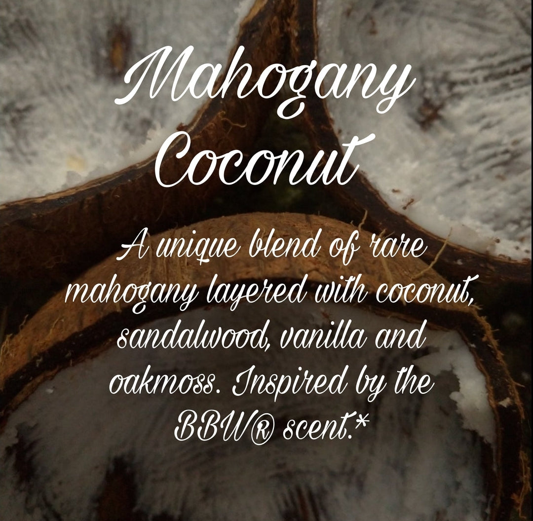 MAHOGANY COCONUT wax melts