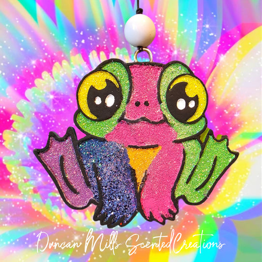 Tie Dye Frog Freshie  | Made to Order