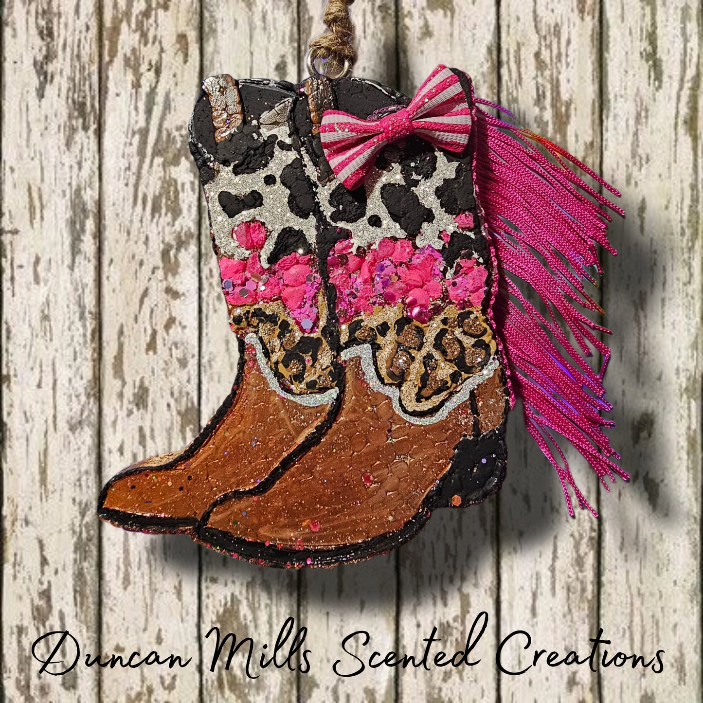 Cowboy boots Freshie or Set | Choose scent | Made to order