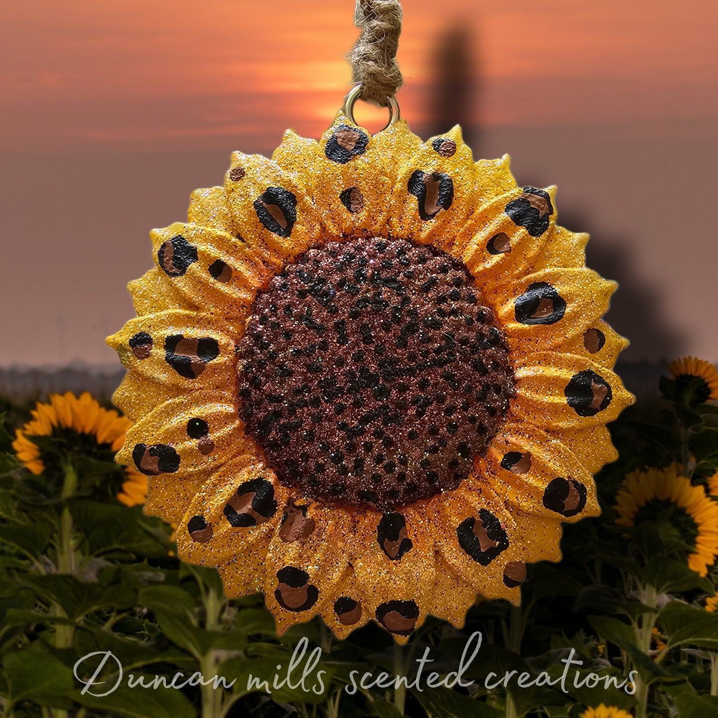 Sunflower  | Cheetah Print