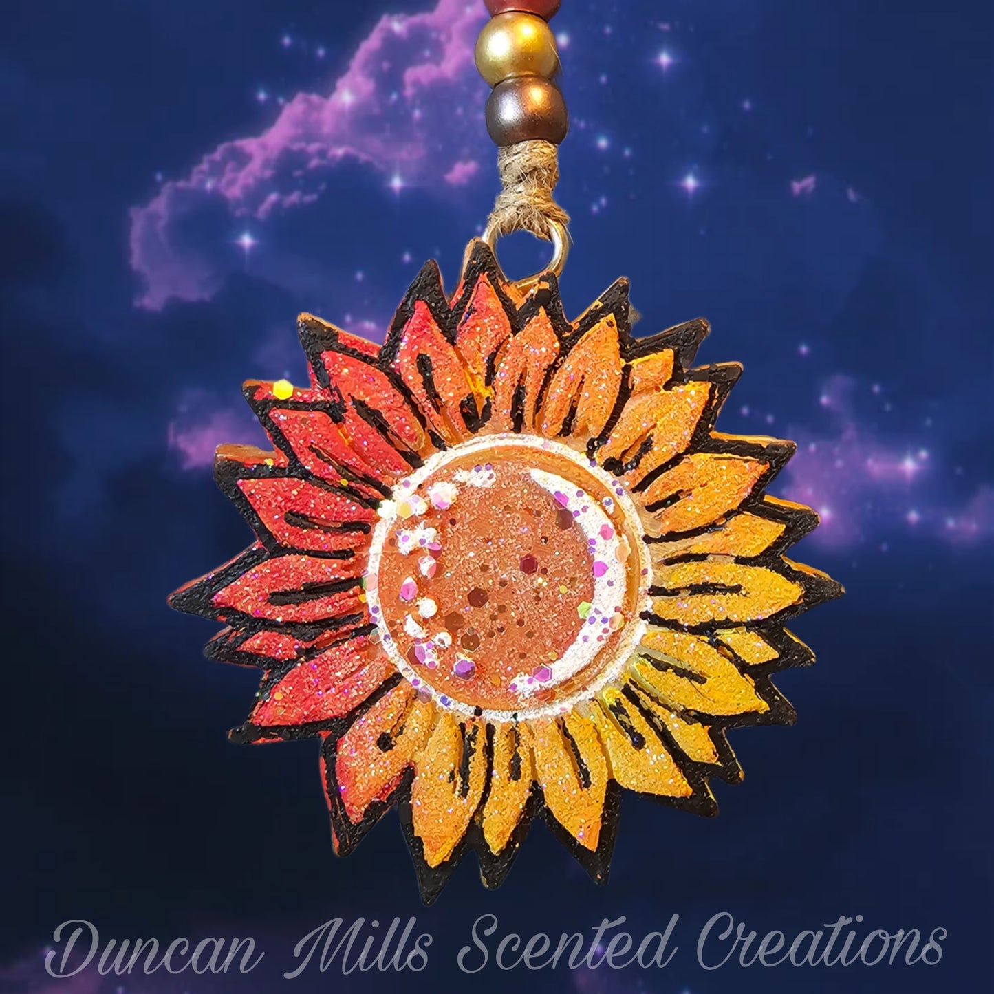Sunflower Moon Freshie | Made to order