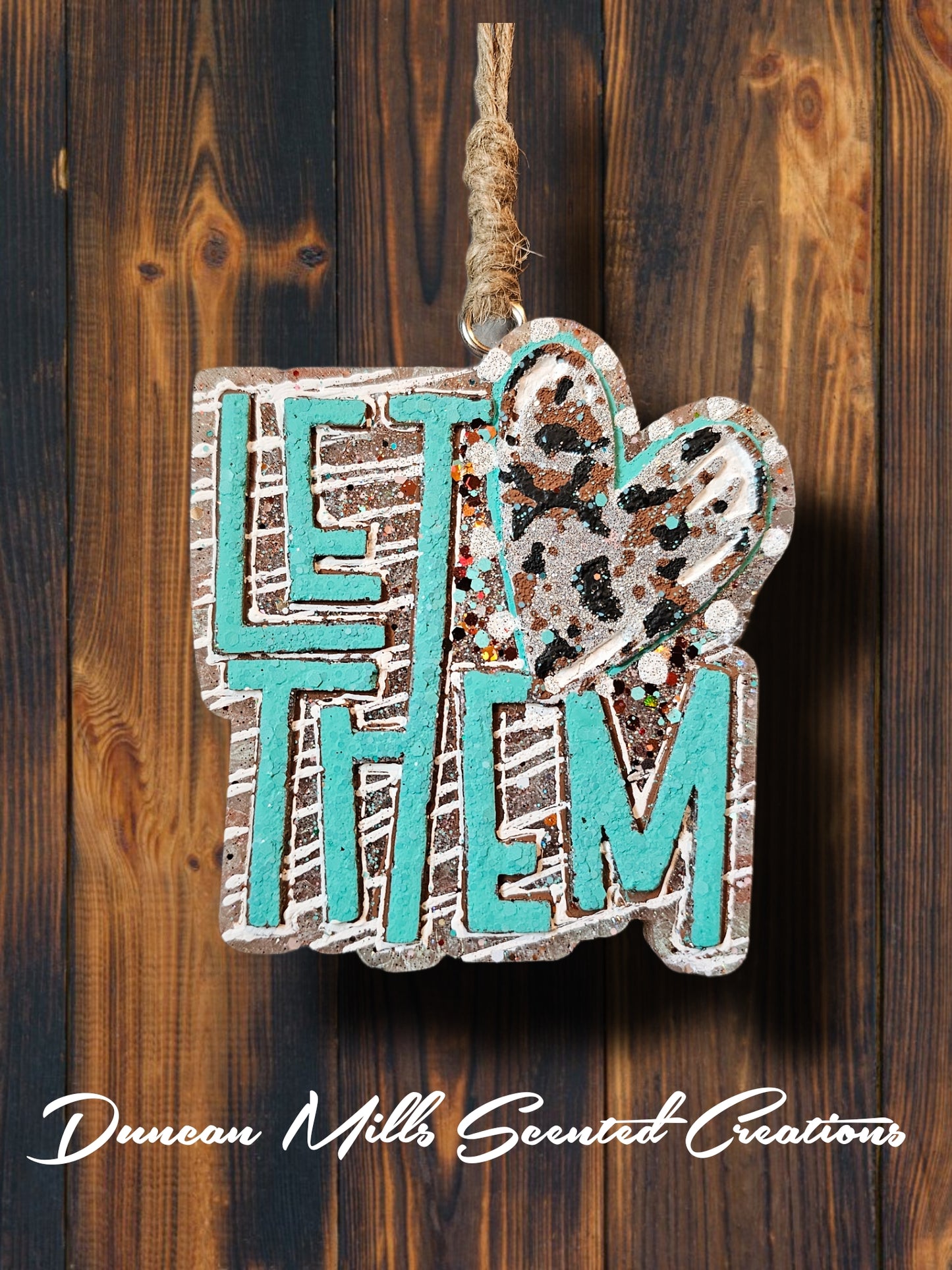 LET THEM |Western Inspired | Cow Print | Made to order