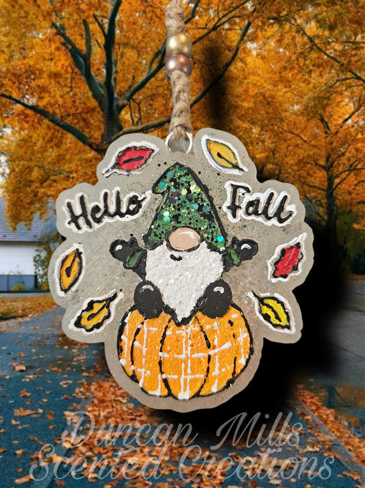 Hello Fall Gnome Freshie | Made to order