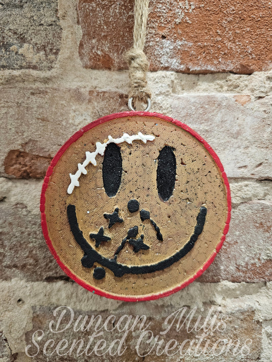 Football Smiley Freshie | Fall Freshie | Made to order