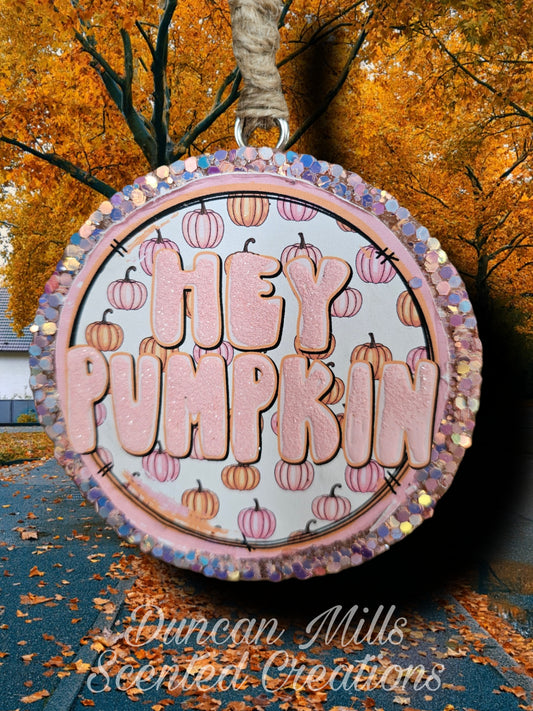 Hey Pumpkin Freshie | Choose Size | Fall Freshies | Made to order