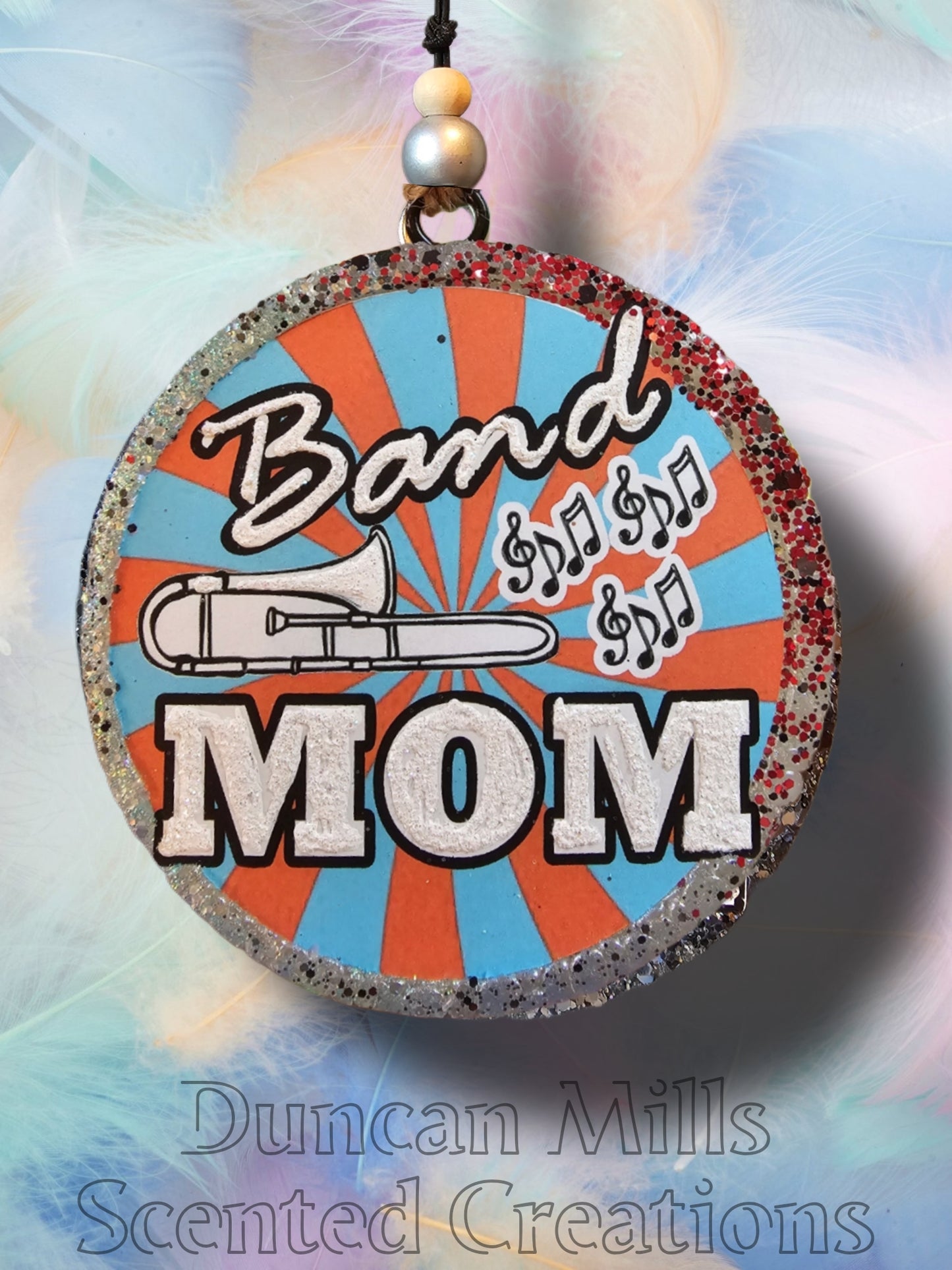 Band mom | Car Freshie | Choose School Colors