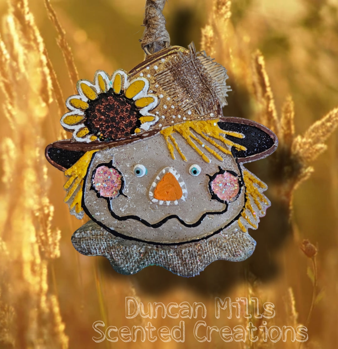 Scarecrow Freshie | Burlap patches |Made to order