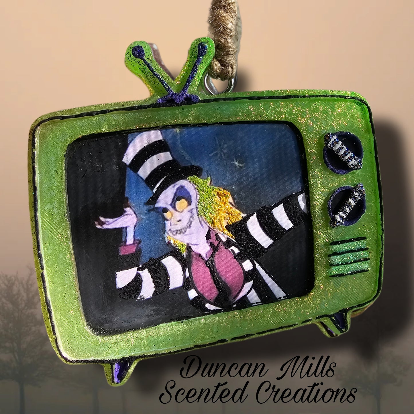 Vintage TV | Beetlejuice inspired  | Made to order