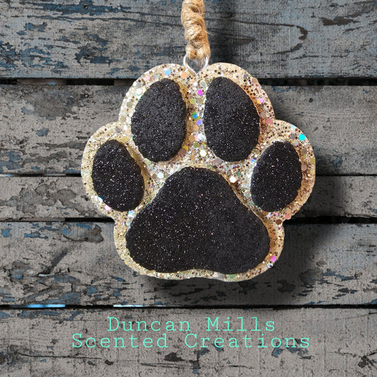 Paw Print  | Diamond Glitter | Made to order