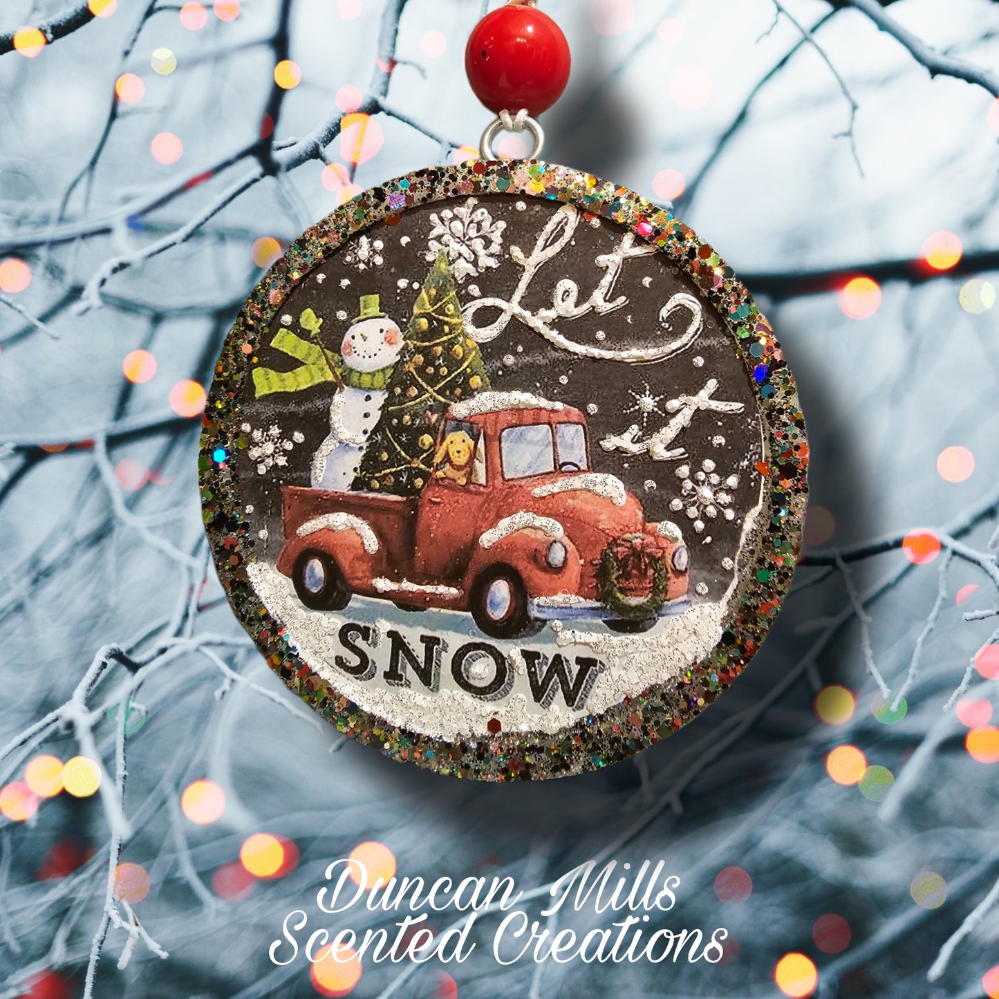 Let it Snow | Freshie  | Funny | Made to order | Choose size