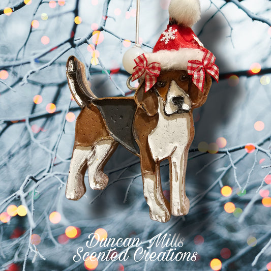 Holiday Dog Freshie  | Beagle | Bassett Hound | Made to order