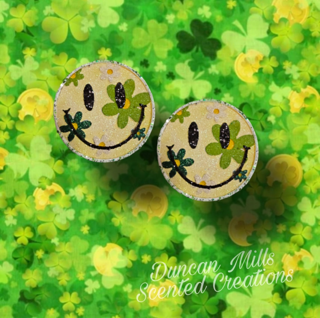 Smiley Vent Set | Daisy's | St. Patty's inspired| Made to order