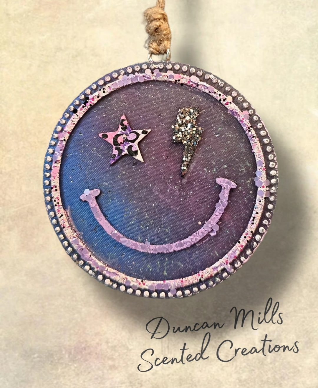 Smiley Freshie | Glitter |Star | Lightning bolt | Made to order