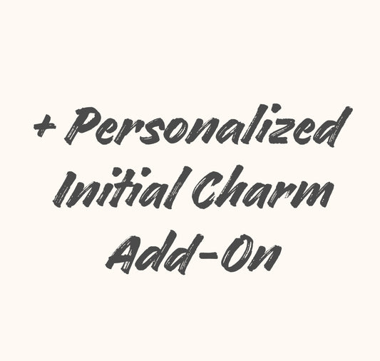 Personalized Initial Charm Add-On