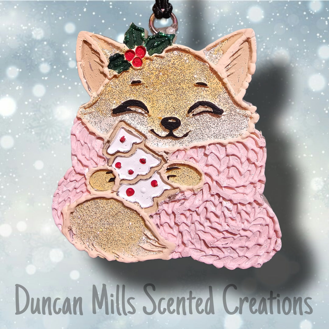 Cozy Fox Freshie | List scent | Made to order