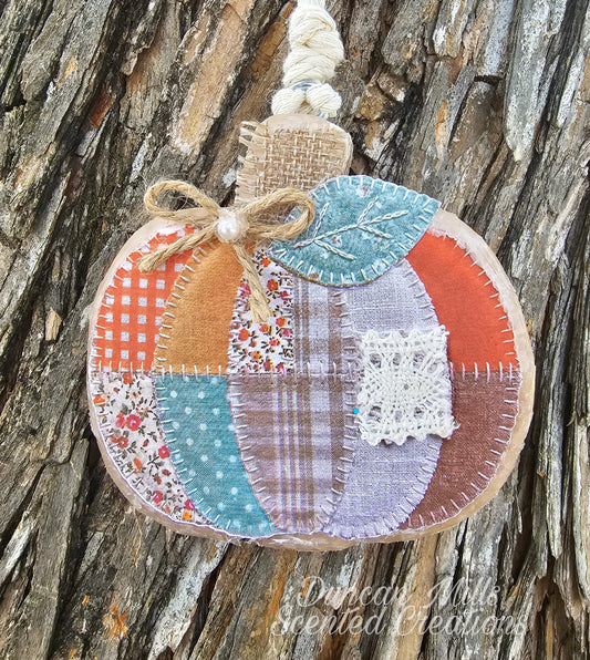 Heirloom Patchwork Pumpkin Freshie