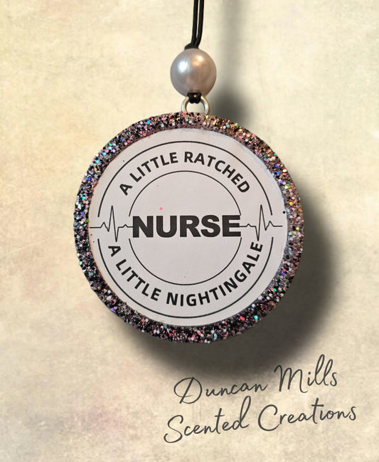 A little Ratched | A little Nightingale Nurse  freshie | Made to order