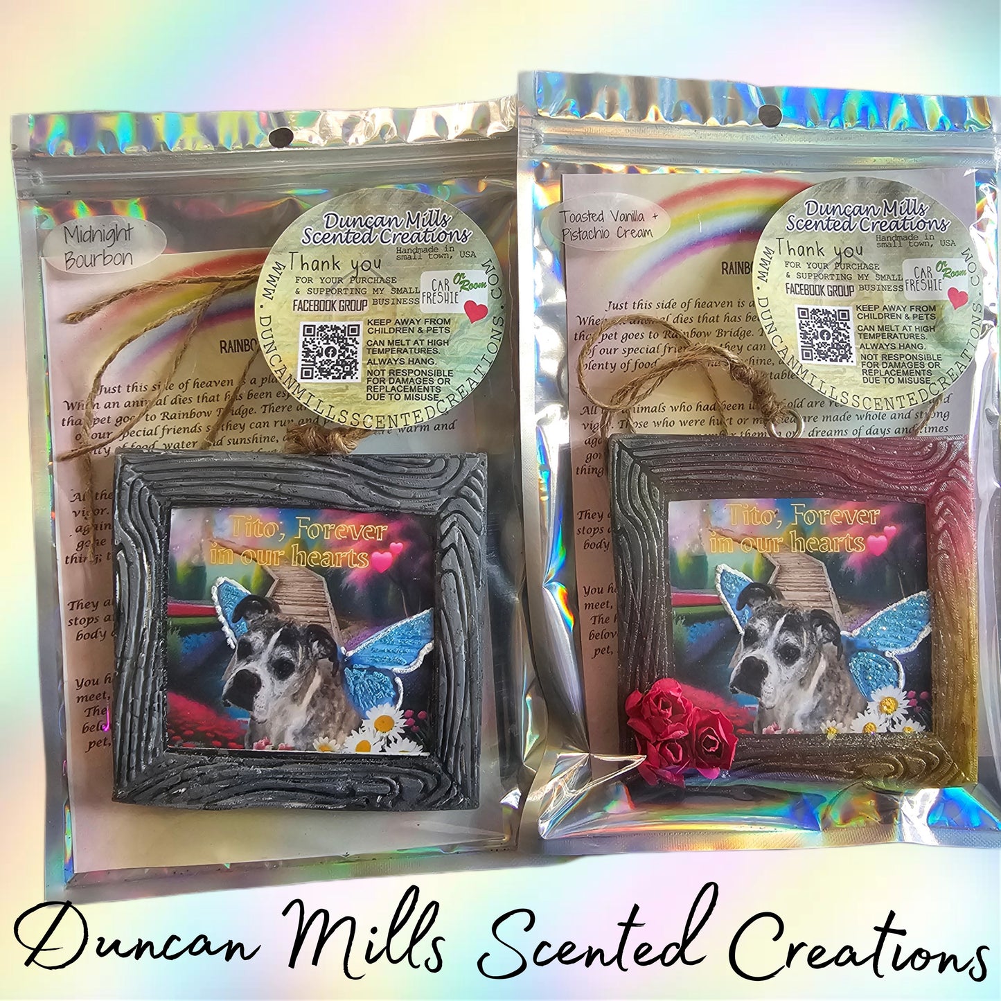 Memorial Freshie | Custom design | Choose size | Made to order