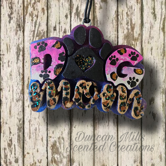 Dog Mom freshie | Paw |  Cheetah print | Made to order | dog lovers