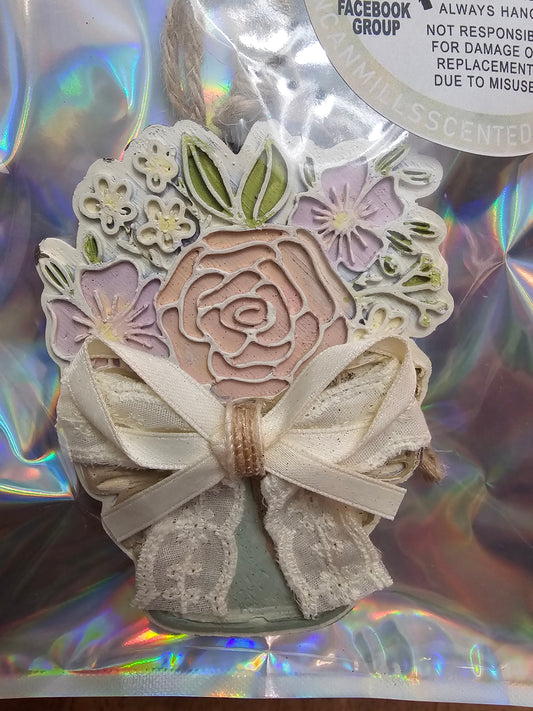 Rts Bouquet freshie | Toasted Vanilla Pistachio Cream