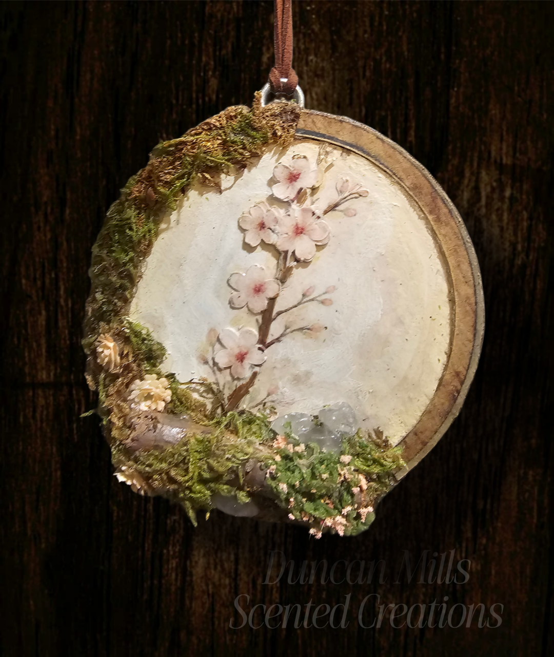 RTS Strawberry Pound Cake | Woodland Cherry Blossom | Crystals | Exclusive Design