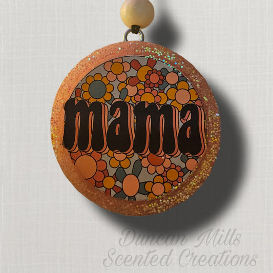 Mama Freshie  | Retro Flowers | Choose Scent  & Size