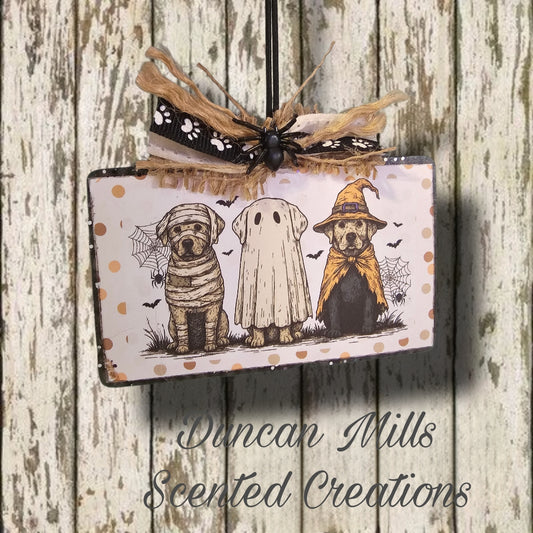 Ghost pups Freshie | Tarot | Made to order