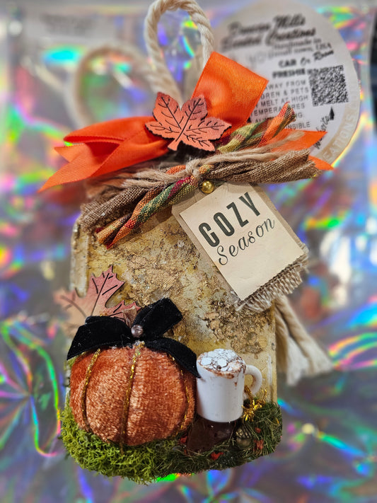 Cozy Season Fall Freshie | Ready to Ship | One of a Kind