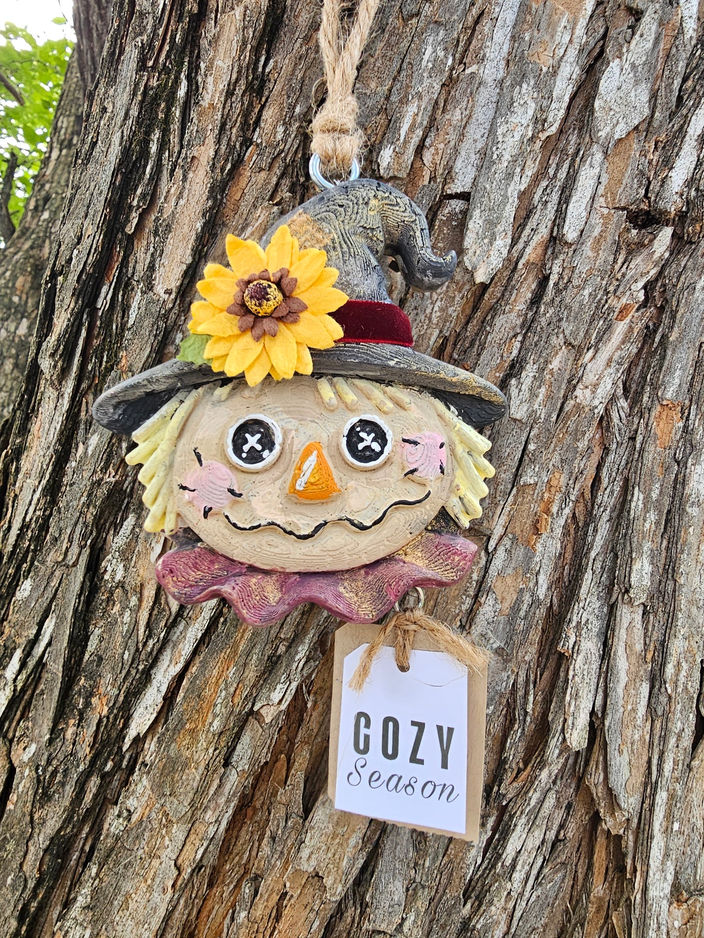 Ready-to-ship |  Scarecrow Freshie |Apple Harvest Scent