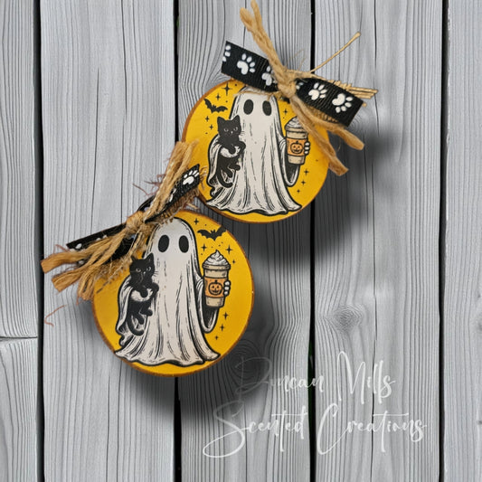 Ghost Kitty Friends vent set| Made to order