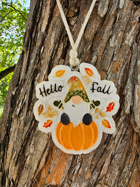 Hello Fall Gnome Freshie | Made to order