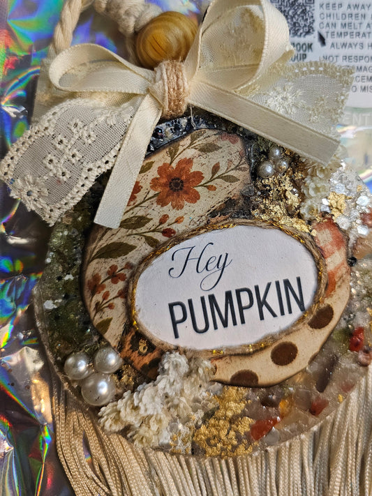 Hey Pumpkin Keepsake Freshie  | Made to Order