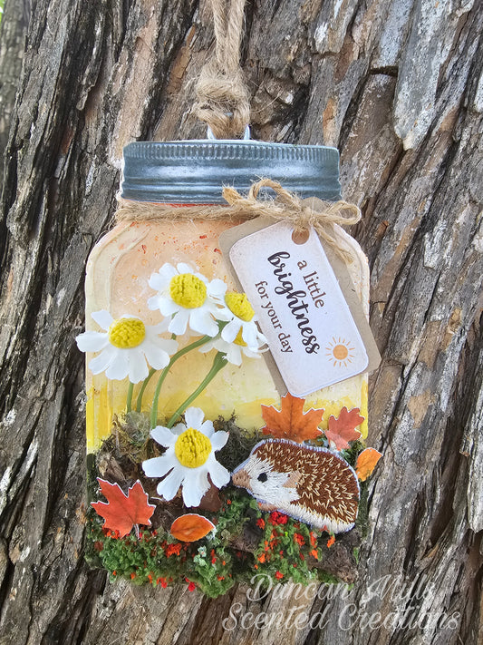 | Fall Hedgehog Keepsake Freshie | Made to order
