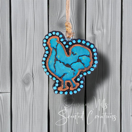 Chicken freshie  | Turquoise look | Made to order