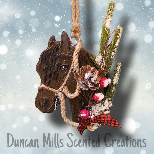 Holiday Horse Freshie| Exclusive |Western | Made to order