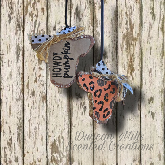 Double sided cow head freshie | Made to order