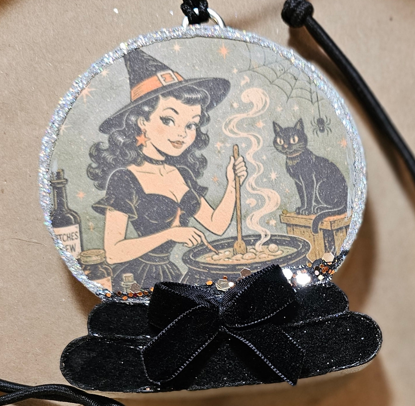Vintage Halloween Crystal Ball Freshie | Made to Order