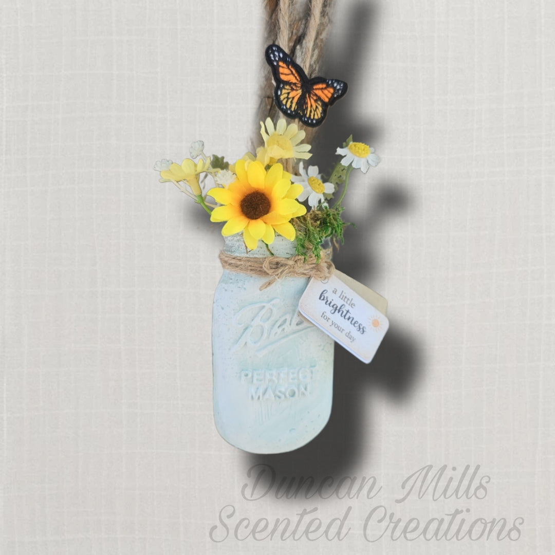 Butterfly Jar Freshie  | A little Brightness for your day | Made to order