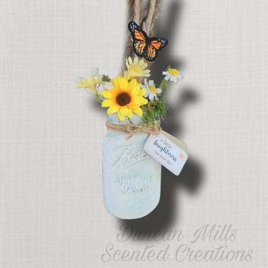Butterfly Jar Freshie  | A little Brightness for your day | Made to order