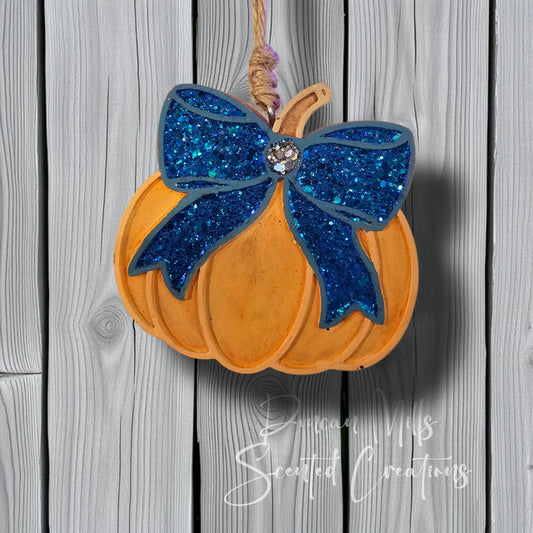 Bow Pumpkin freshie | Fall | Made to order