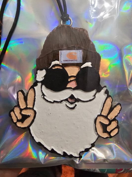 Cracklin Birch Hunting Santa Freshie | Scent on photo