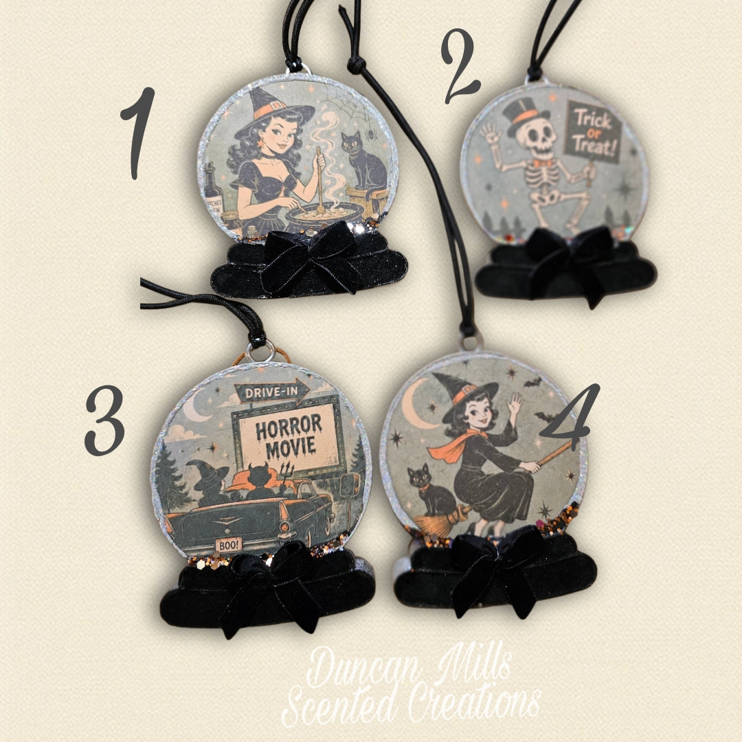 Vintage Halloween Crystal Ball Freshie | Made to Order
