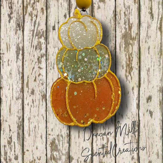 Stacked Pumpkin Freshie | Multicolor | order