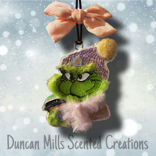 Grinch with Beanie Freshie | Latte lovers | Whoville Scent