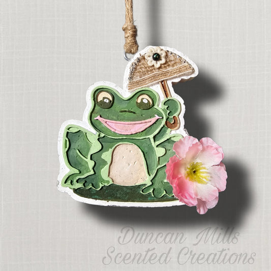 Rts Frog on a Blooming Lily | Aloha Kiwi Passionfruit